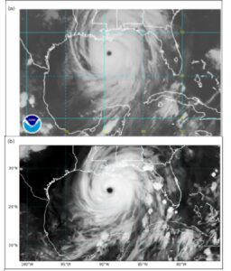 Simulating Hurricane Katrina in the Simple Cloud-Resolving E3SM Atmosphere Model v1